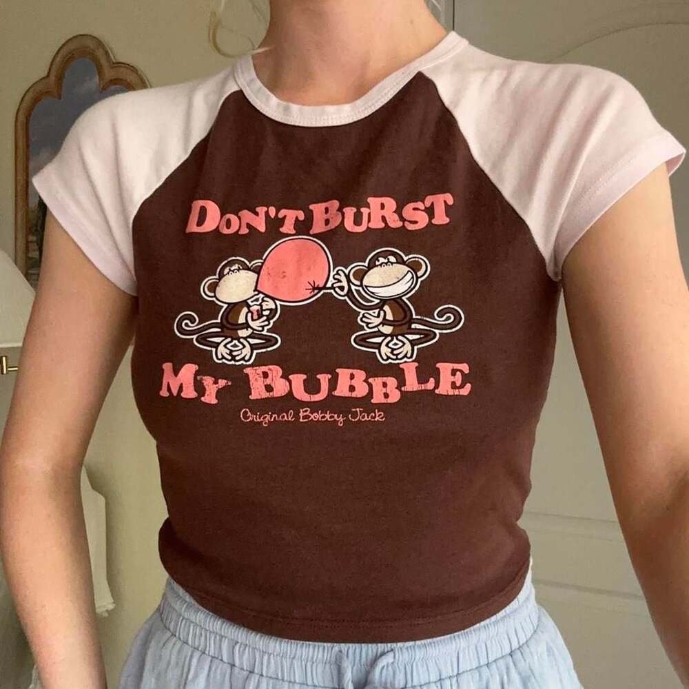 Bobby Jack Don't Burst My Bubble Monkey Baby Tee